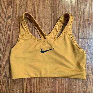 NEW Nike Sports Bra Gold Color Size S
